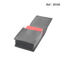 Etui à paquet de cigarettes cuir SAREVA Noir