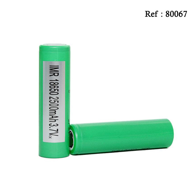 Accu 18650 2500mAh 3.7V - Jagsmoke