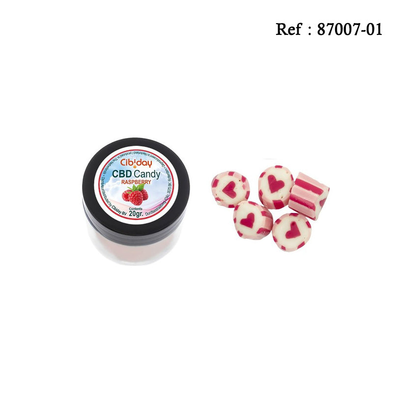 Bonbons CBD Framboise Cibiday - Jagsmoke®