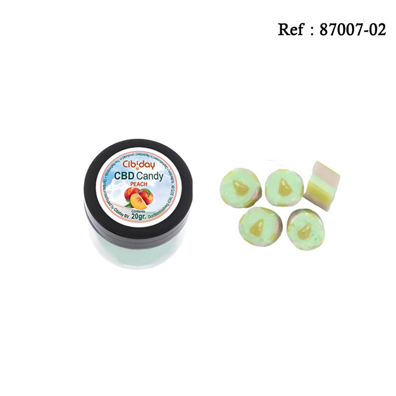 Bonbons CBD Pêche Cibiday - Jagsmoke®