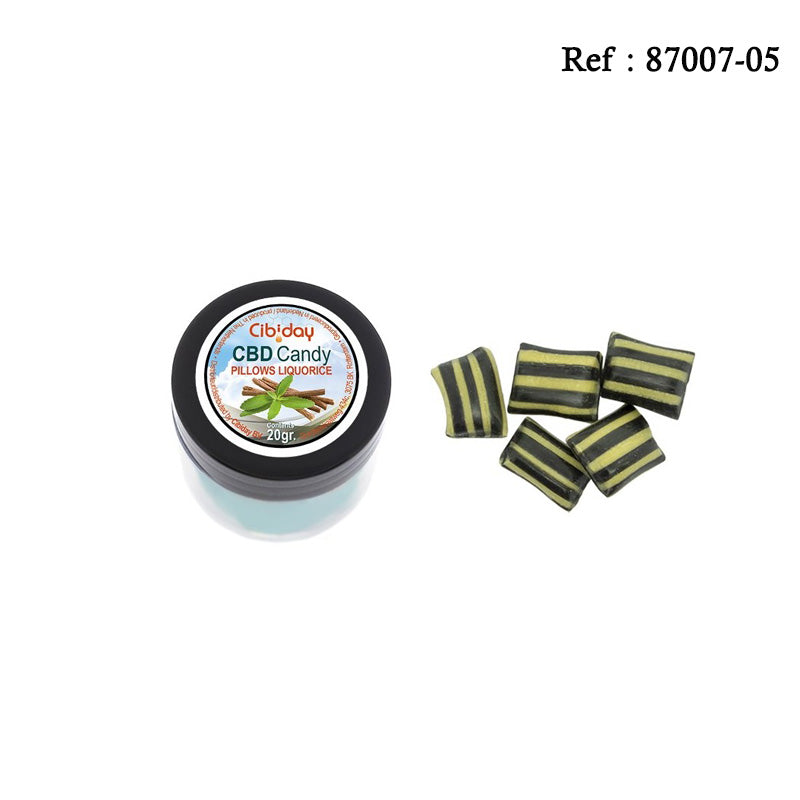 Bonbons CBD Réglisse Cibiday - Jagsmoke®