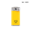 Briquet Cigares un jet Cigar-King avec emporte pièce Edition Racing Myon Jaune - Jagsmoke