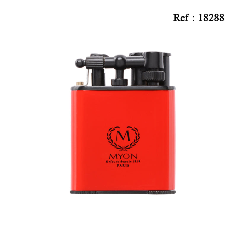 Briquet Cigares double jet Edition Racing Myon Rouge - Jagsmoke®