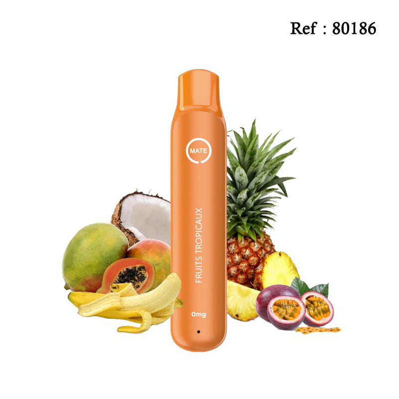 E-cigarettes jetables FLAWOOR Mate - Fruits tropicaux - Jagsmoke