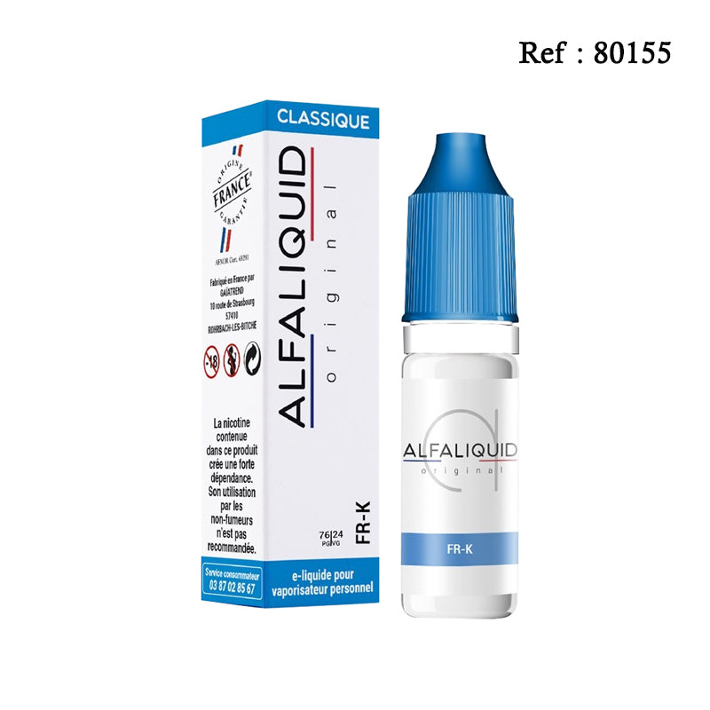 E-liquide Alfaliquid Original - FR-K 10mL - Jagsmoke