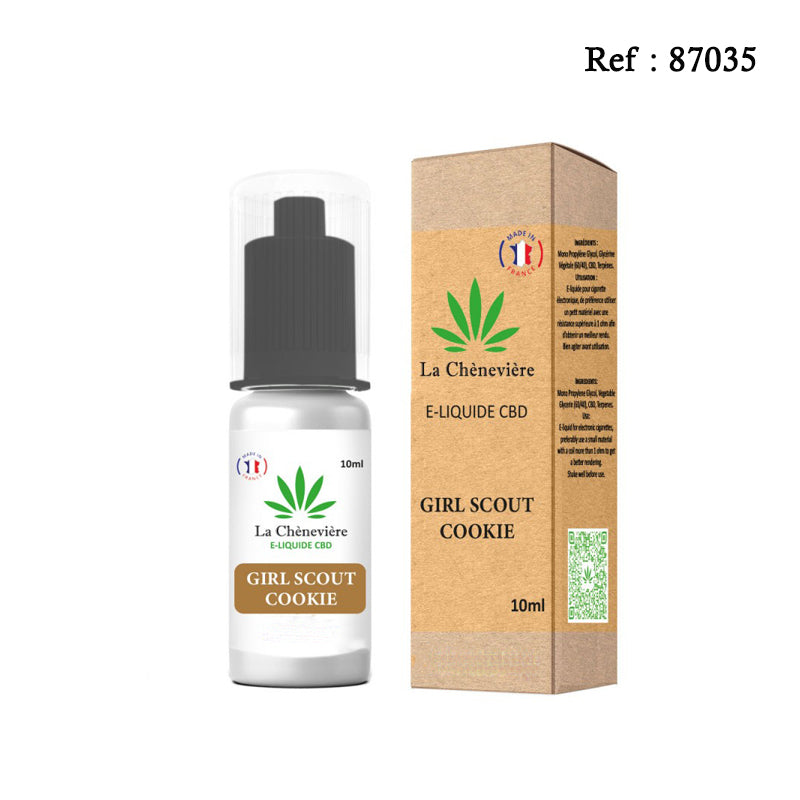 E-liquide CBD Girl Scout Cookie - La Chenevière - Jagsmoke