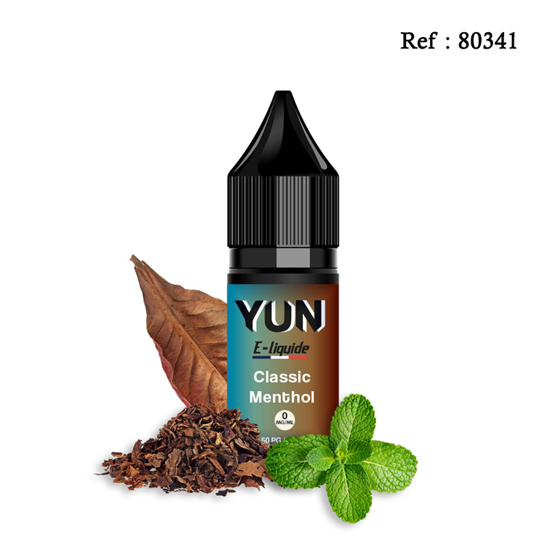 E-liquide Classic Menthol YUN 10mL - Jagsmoke