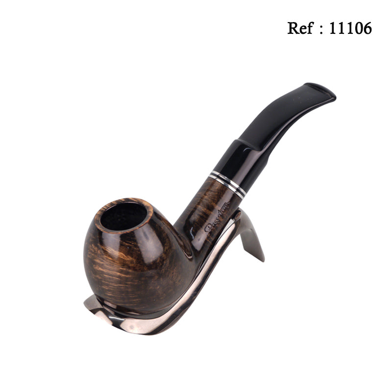 Pied individuel pour Pipe en métal, chromé -  Jagsmoke