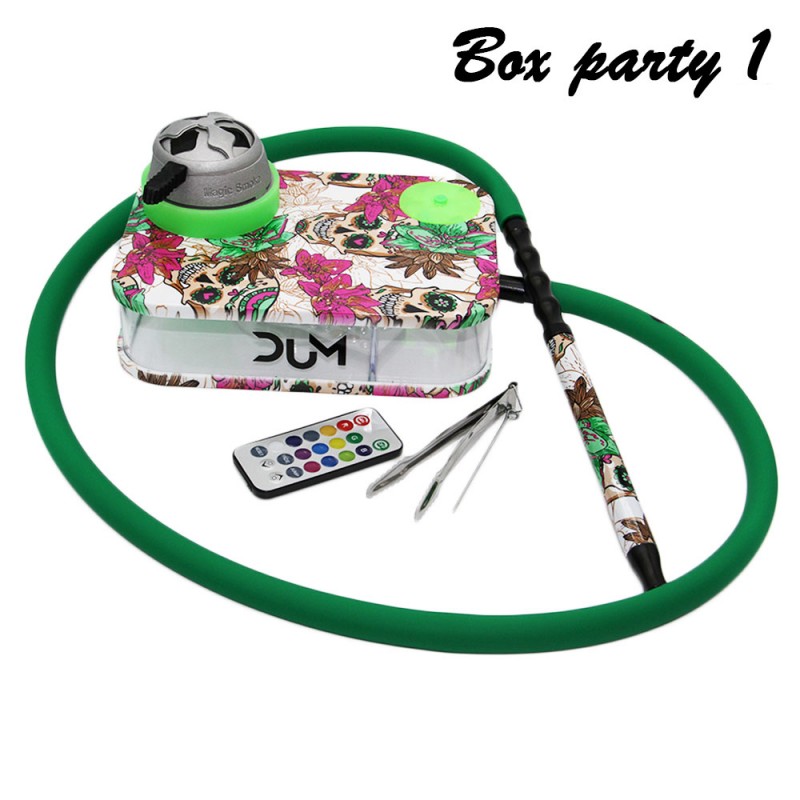 chicha DUM Box party vert  jagsmoke®