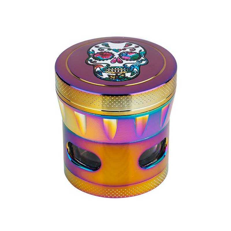 grinder-metal-rainbow-4cm-tete-de-mort-blanc