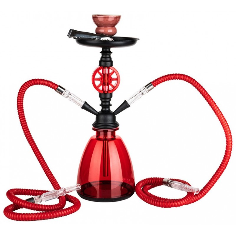 Chicha Double tuyau Nélya Rouge jagsmoke®